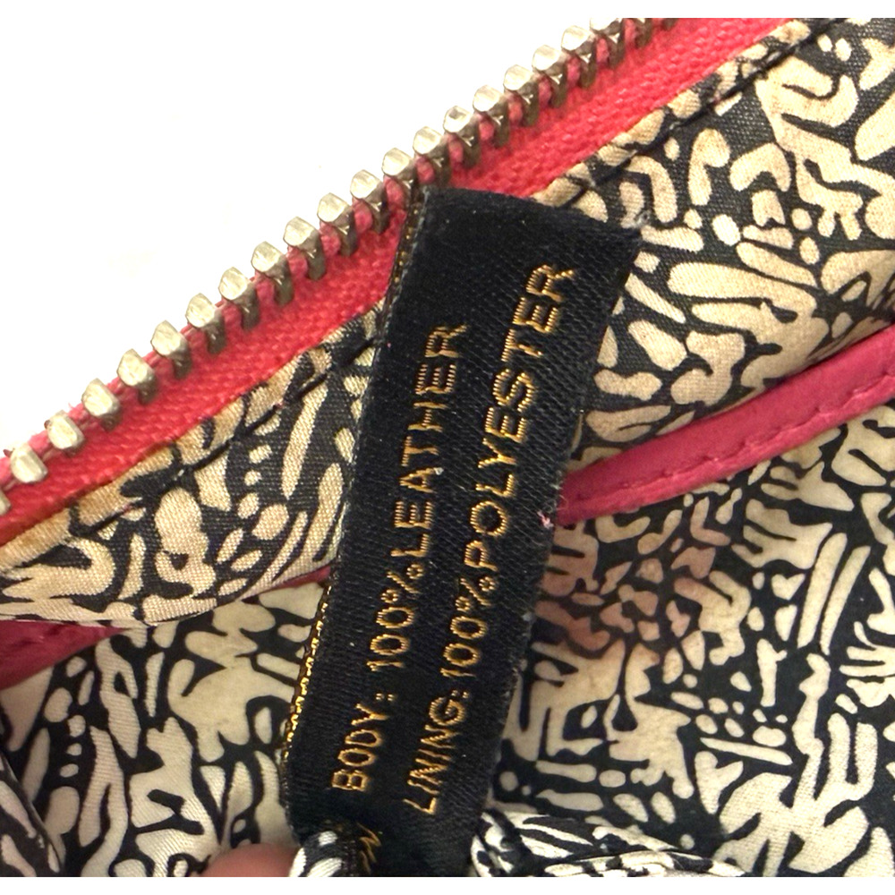 Rebecca Minkoff Hot Pink Mini MAC Crossbody Bag Leather Silver Chain Purse - Picture 9 of 10
